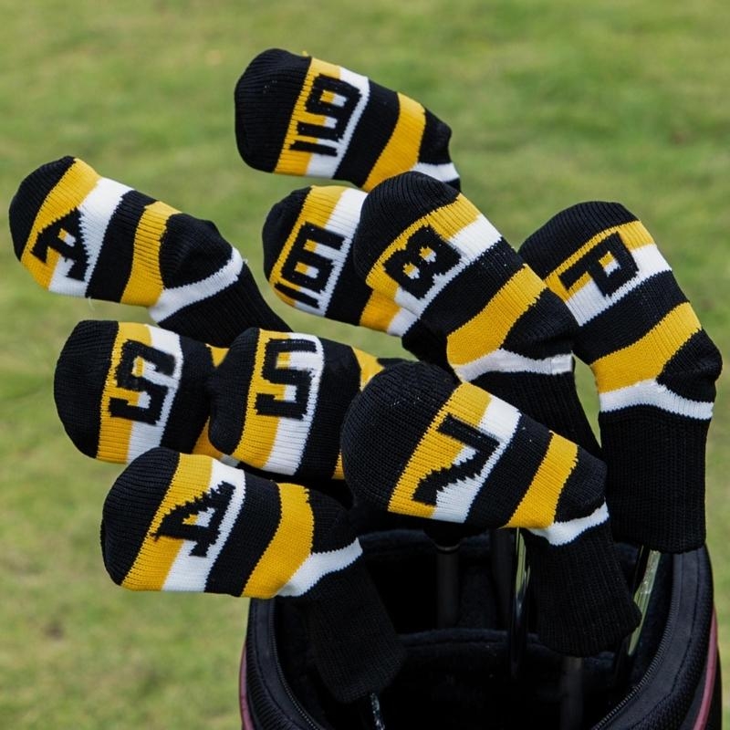 Golf Club Iron Set - 9 pièces couvre-chef fer Golf Putter